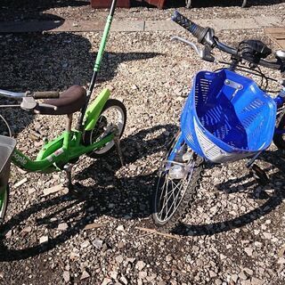 決まりました。!子供自転車差し上げます（2台）