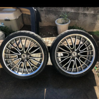 19インチホイールタイヤセット　work