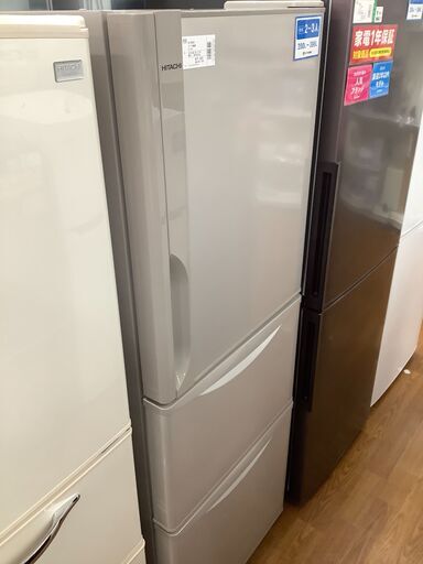 HITACHI　日立　3ドア冷蔵庫　R-27GV　2016年製【トレファク　川越店】