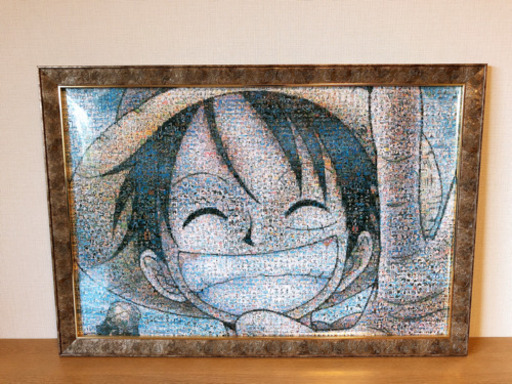 【ジモティ特価】額縁までワンピース　モザイクアートパズル　インテリア