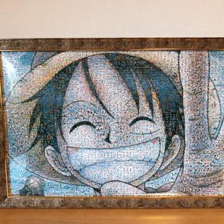 【ジモティ特価】額縁までワンピース　モザイクアートパズル　インテリア