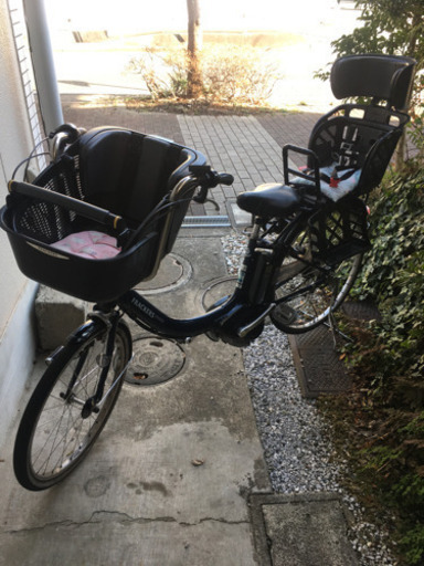 子供乗せ電動自転車3人乗り丸石サイクルふらっかーずアシスト