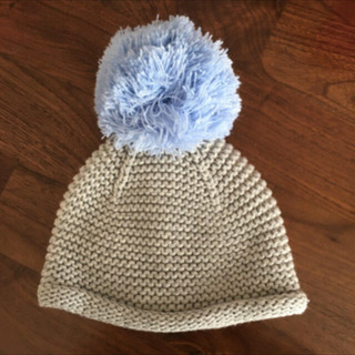 3-6m 帽子とカーディガンのセットの画像