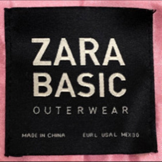 ZARA ふわふわコートの画像