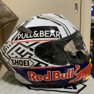 新品未使用 SHOEI X-14 マルケスレプリカ 輸入品 但し不具合有りの画像