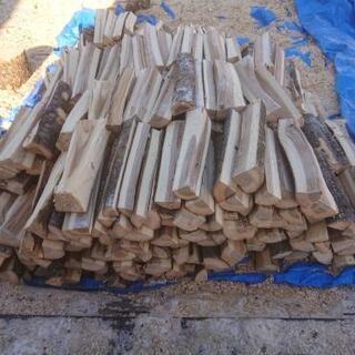 未乾燥薪 薪 約1125kg イタヤ ヤチダモの画像
