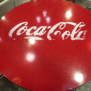 【愛品館市原店】コカ・コーラ Coca Cola ダイニング3点セット アメリカンダイナー 【管理IDS007419-104】の画像