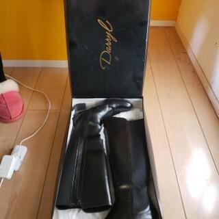 2/2まで限定 ダリル ブラックのブーツ 24cm