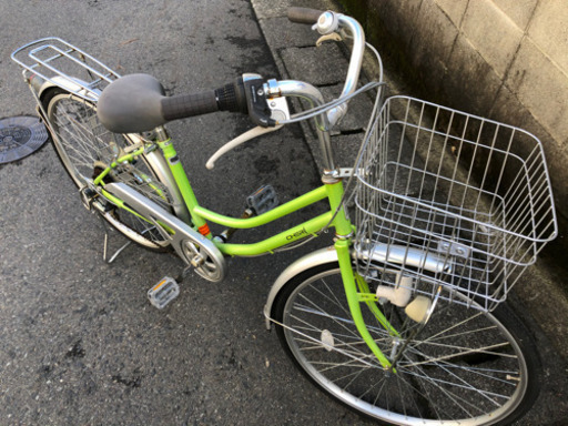 【美品❗️中古自転車】6段変速付き　バスケット新品使用　SALE中❗️値段交渉OK❗️