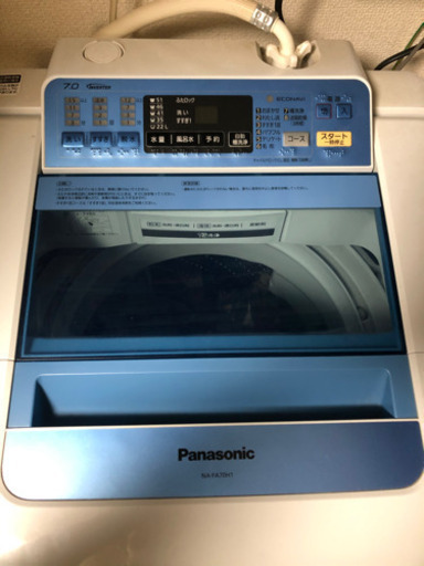 決まりました【全自動洗濯機】panasonic 7kg 中野