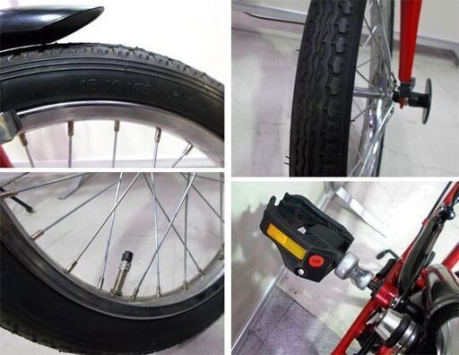 激レア SCOOMA スクーマ 折りたたみ自転車 18インチ フィールドチャンプ 赤/黒 1989年頃 フォールディングサイクル 札幌