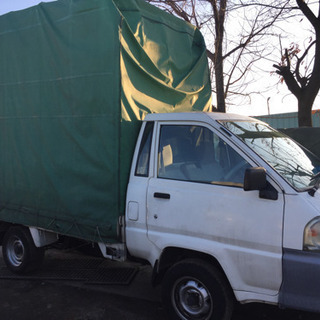 コミコミ28万円、タウンエース トラック, 1トン、幌、車検あり、下取り可の画像