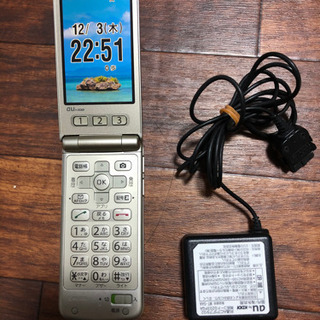au K010 携帯電話 初期化済 動作保証 残債無し 