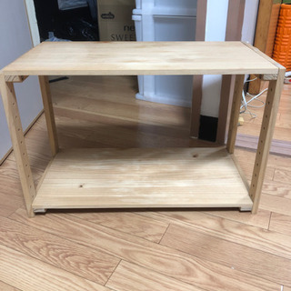 ３段衣装ケースと小物入れ＋お洒落な棚の画像