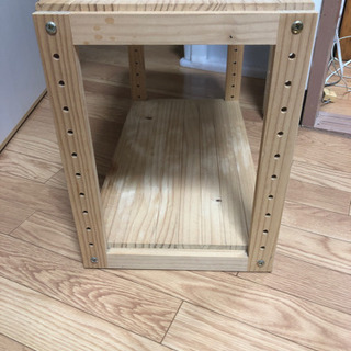 ３段衣装ケースと小物入れ＋お洒落な棚の画像