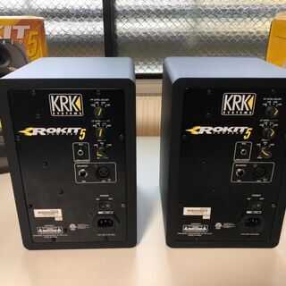 (値下げしました)KRK ROKIT 5 スタジオモニタースピーカー　ペア KRK ROKIT G5 [RP5G5]（ペア）｜ミュージックランドKEY