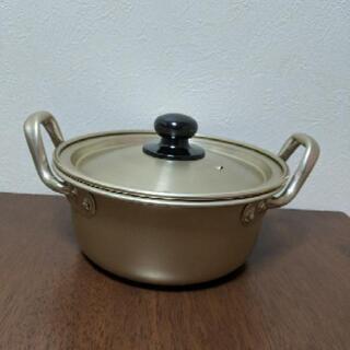 松野屋の両手鍋　新品