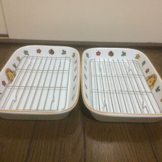 【無料】くまのプーさんの天ぷら皿 2枚 (6)の画像