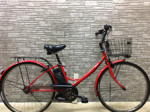 東京23区配達無料　新基準　Panasonic パナソニック Aガールズ　6.6Ah リチウム☆電動自転車☆中古自転車☆パナ☆26インチ☆