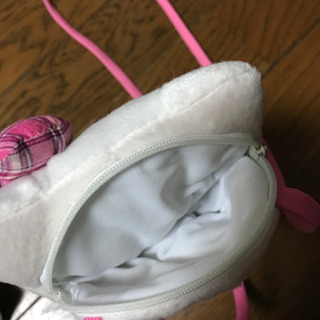 差し上げます！キティちゃんぬいぐるみポシェットの画像