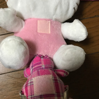 差し上げます！キティちゃんぬいぐるみポシェットの画像
