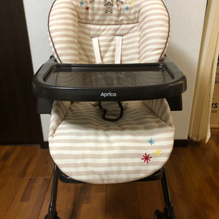 Aprica ユラリズム　手動　ハイローチェアの画像