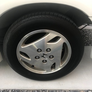 ホンダ　15インチタイヤ　4本ホイール付き　美品　純正ホイール