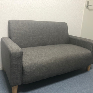 【引き取り中】【美品】2人掛けソファー