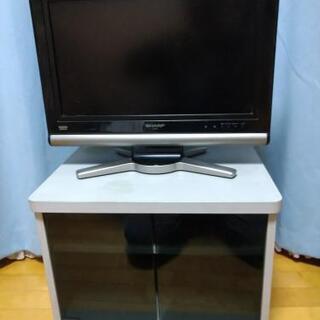 シャープアクオス２０型＆テレビ台