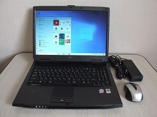 高速SSD120GB搭載　Fujitsu FMV-BIBLO NF/A70　ノートパソコン　（3738）