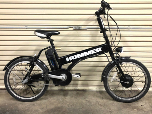 電動自転車☆フロントモーター ハイパワー HUMMER 折りたたみ電動自転車☆