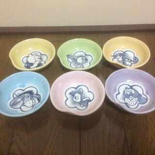 【無料】くまのプーさんの小鉢 6個 (15)の画像