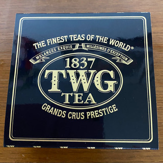 TWG TEA  空箱と空き缶