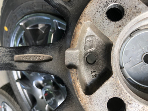 155/65R14    冬タイヤ  アルミセット   2018年製