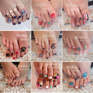 ★岐阜県可児市★ネイルサロン💅          ★ミルフローラ★資格所有ネイリスト❗️フットジェルネイル7,980円→5,980円の画像