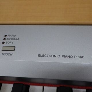 ヤマハ　YAMAHA　電子ピアノ　P-140S　88鍵　スタンド無し　ペダル・電源アダプター・譜面台・ケース有　￥21,780税込の画像
