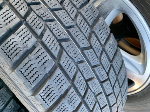 195/65R15 スタッドレスタイヤ (グッドイヤー ICENAVI6) + トヨタ純正アルミホイール 4本1台分