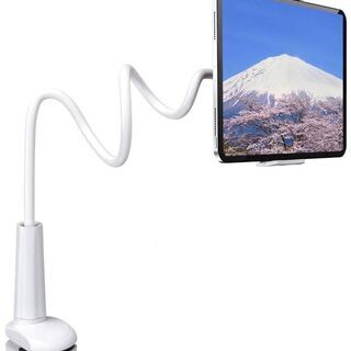 新品　未使用　そのほかも色々激安にて、出品してます！！タブレット アーム スマホスタンド 卓上 寝ながら スマホホルダー 360°自由回転 スマホホルダー 滑り止め 卓上 ベッド クランプ式 安定性抜群 タブレットスタンド タブレットホルダー 4〜10.６インチ対応の画像