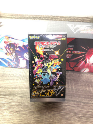 【新品未開封】ポケカ　シャイニースターV　一撃　蓮撃トレーナーズ　VMAXスペシャル2BOX