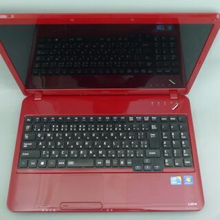 送料無料 レッド 新品SSD240GB ノートPC 中古動作良品 15.6型 NEC