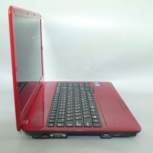 送料無料 レッド 新品SSD240GB ノートPC 中古動作良品 15.6型 NEC LS550DS3KS Core i5 4GB B