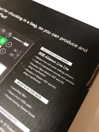 NOVATION Launchkey Mini MK2 ソフトウェアバンドル付き