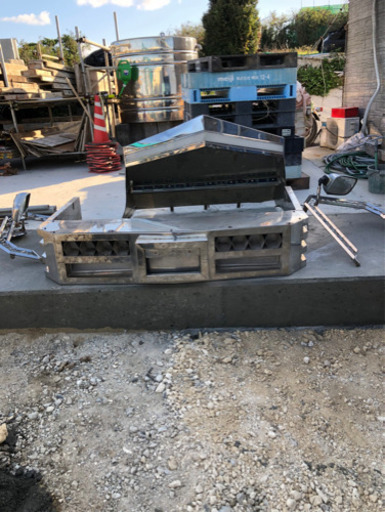 バンパー　バイザー　ミラステー