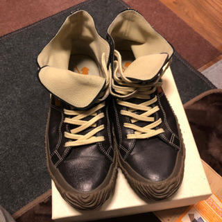 スピングルムーブ 靴 中古 黒 ハイカット M  26~26.5cm 