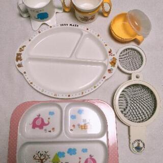 出産準備、消毒ケース、哺乳びん、クイックウォーマー、ヘビー食器色々の画像