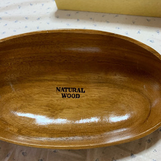 新品　ナチュラルウッド　サラダボールの画像
