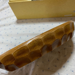 新品　ナチュラルウッド　サラダボールの画像