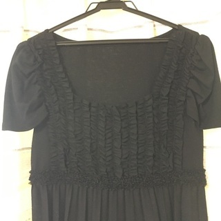 ワンピース　黒の画像