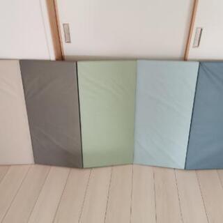 IKEA　ジムマット　ブルー