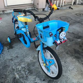 トーマス自転車16インチ補助輪付き☆男の子3歳くらい